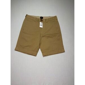 J.Crew Gramercy‎ Shorts Size 29 Khaki Tan Chino Flat Front New With Tags